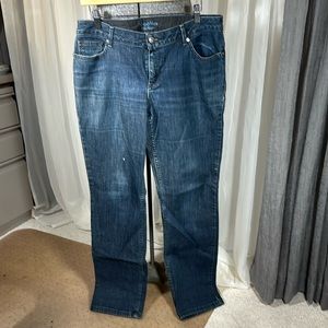 Vera Wang Simply Vera Straight Leg Jeans Size 10